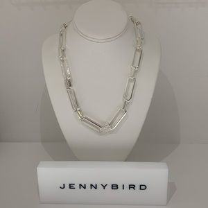 Jenny Bird Silver Minimalist Necklace